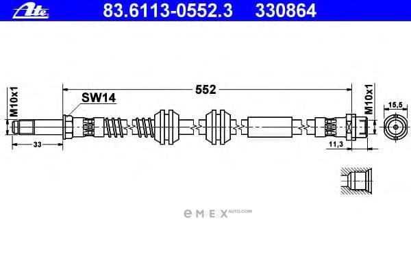 OEM 83611305523