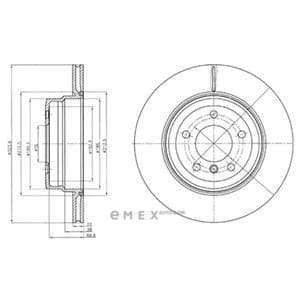 OEM BRAKE DISC (DOUBLE PACK) BG4284