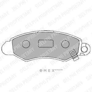 OEM BRAKE PAD AXLE SET LP1318