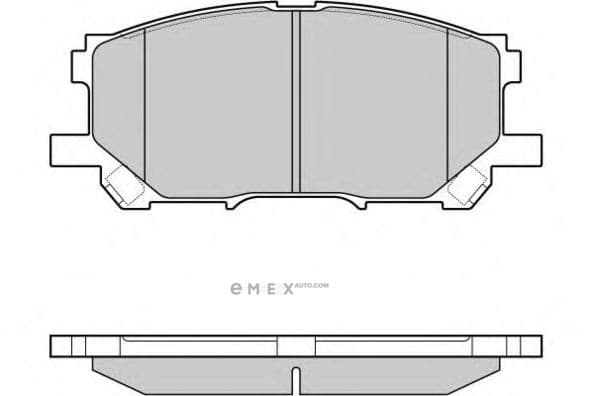 OEM PAD KIT, DISC BRAKE 0446548100