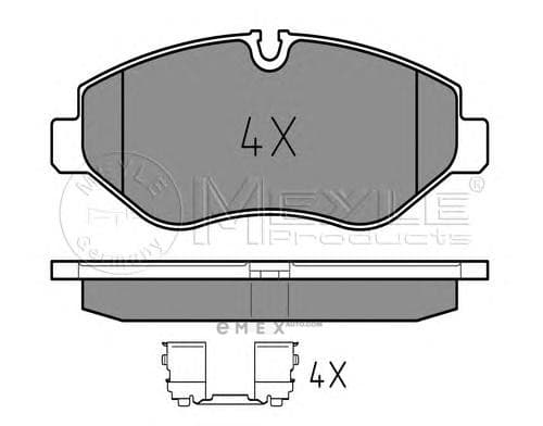 OEM VAN BRAKE PAD -W639 0252919220