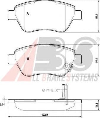 OEM Brake Pads/ABS 37563