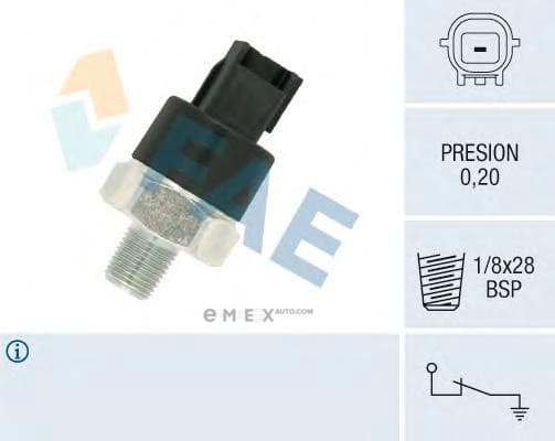 OEM SENSOR ASSY, TEMPERATURE 12555