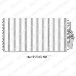 OEM EVAPORATOR TSP0525076