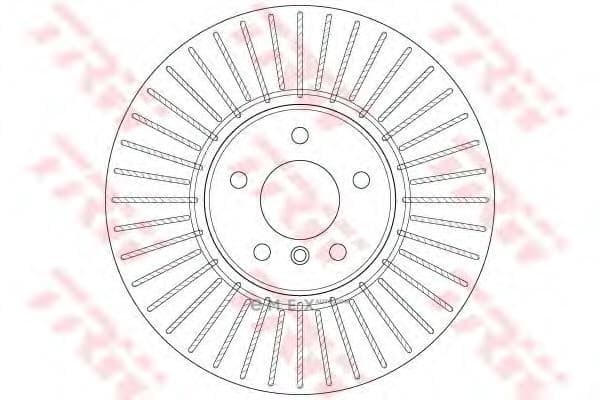 OEM BRAKE ROTOR DF6408S