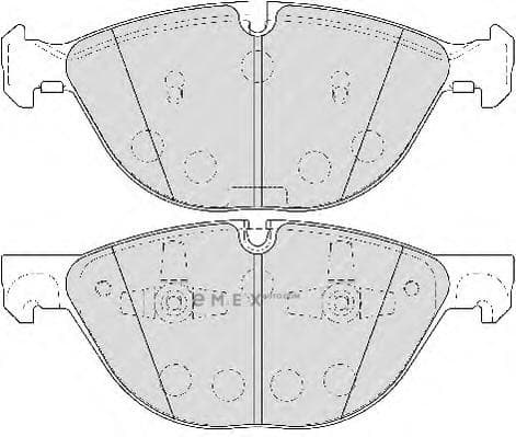 OEM BRAKE PADS BMW E70 X5,E71 X6/6,8CYL FDB4079