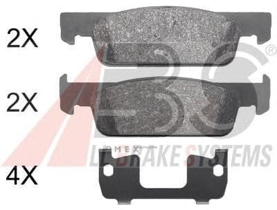 OEM Brake Pads/ABS 37961