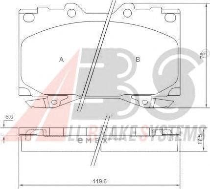 OEM Brake Pads/ABS 37231