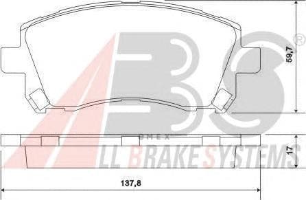 OEM PAD KIT, DISC BRAKE 36972