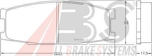 OEM Brake Pads/ABS 37024