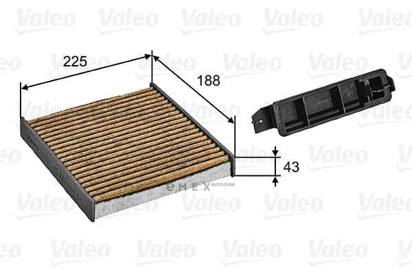 OEM FILTER ASSY, CABIN AIR 701030