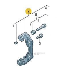 OEM CALIPER 6RF615125