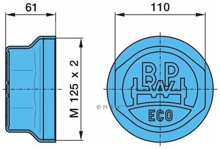 OEM HUBCAP 0321224250