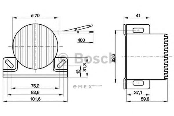 OEM WARNTONGEBER 0986334002