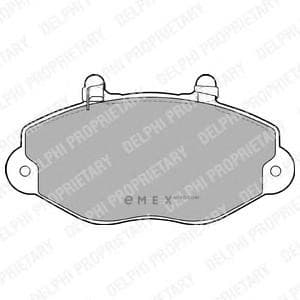 OEM BRAKE PAD AXLE SET LP1418