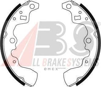 OEM Brake Shoes/ABS 8879