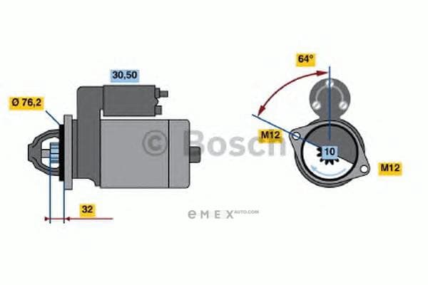 OEM ANLASSER I.A. 0986018020