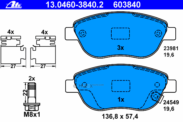 OEM 13046038402