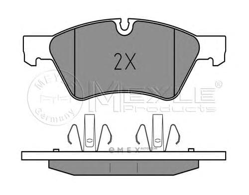 OEM PAD KIT, DISC BRAKE 0252392221