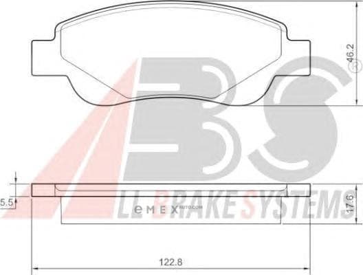 OEM Brake Pads/ABS 37483