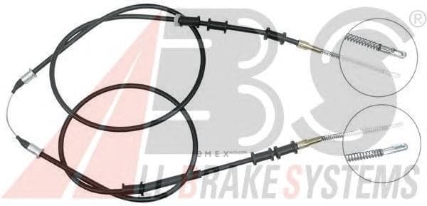 OEM Handbrake Cables/ABS K11385