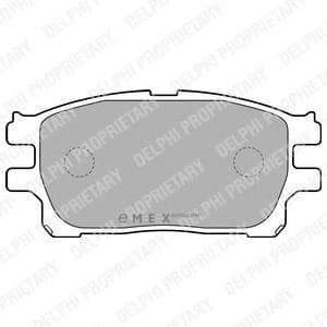 OEM BRAKE PAD AXLE SET LP1784