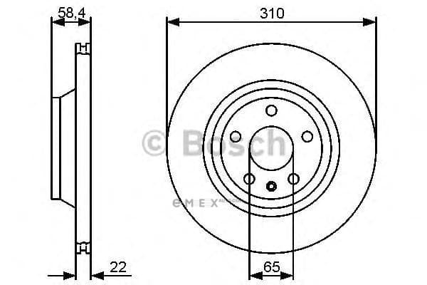 OEM BREMSSCHEIBE 0986479466