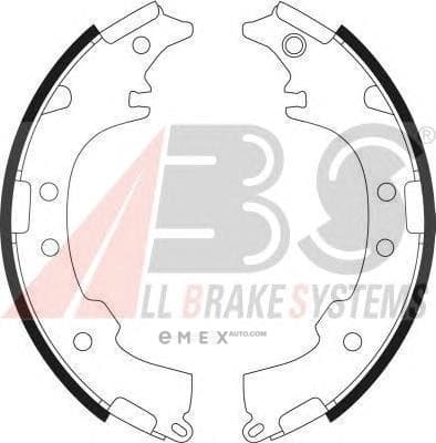 OEM Brake Shoes/ABS 9014