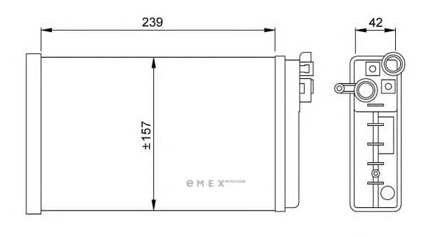 OEM HEATER 58640