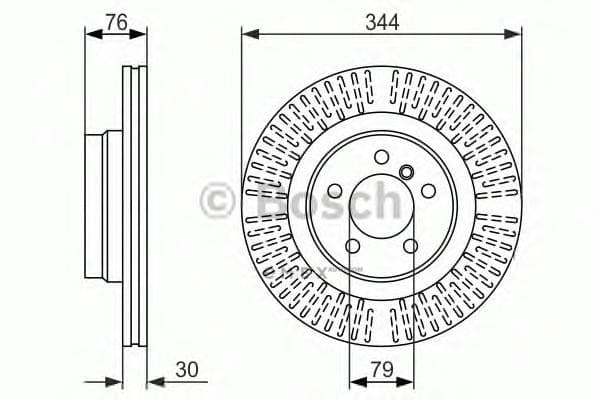 OEM Brake Disc 0986479489