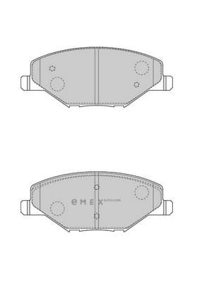 OEM PAD KIT, DISC BRAKE FDB4590