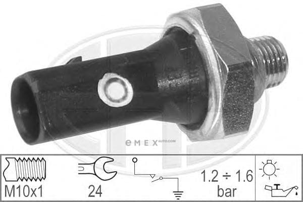 OEM SENSOR ASSY, OIL PRESSURE 330324