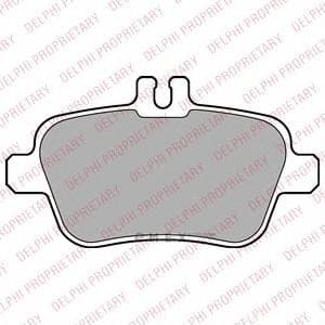 OEM Brake Pad Set, disc brake LP2289