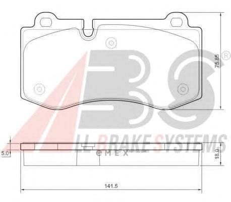 OEM Brake Pads/ABS 37565