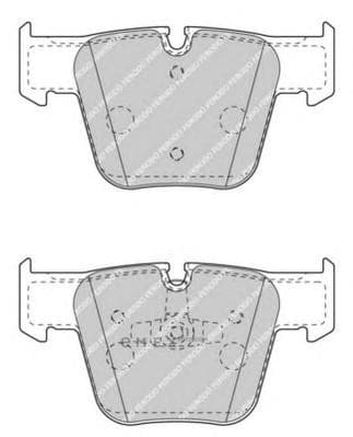 OEM PAD KIT, DISC BRAKE FDB4412