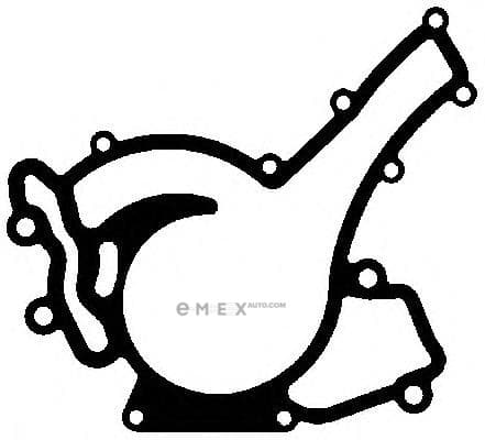 OEM GASKET, RUBBER 157930