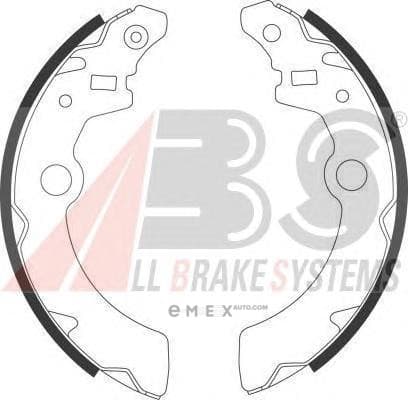 OEM Brake Shoes/ABS 9102