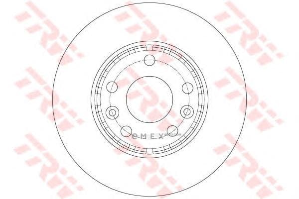 OEM BRAKE ROTOR DF6072