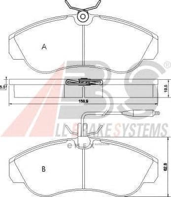 OEM Brake Pads/ABS 36884