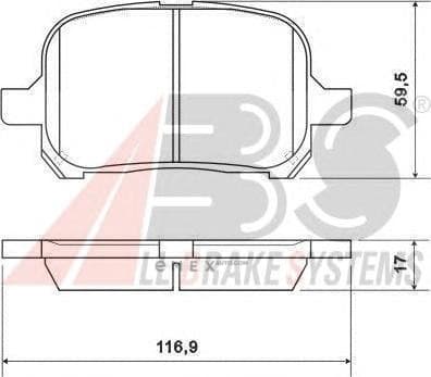 OEM Brake Pads/ABS 37033