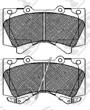 OEM PAD KIT, DISC BRAKE PF1541