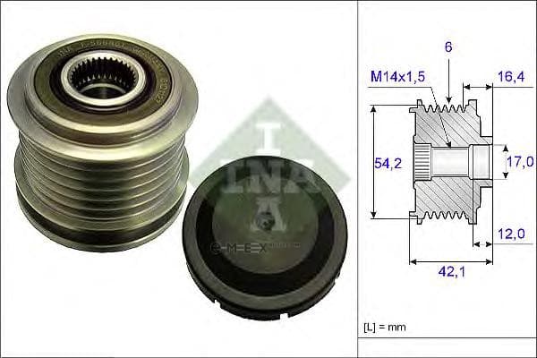 OEM TENSIONER ASSY, PULLEY 535018110