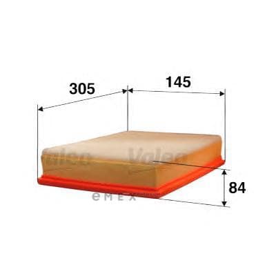 OEM FILTER ASSY, AIR ELEMENT 585145