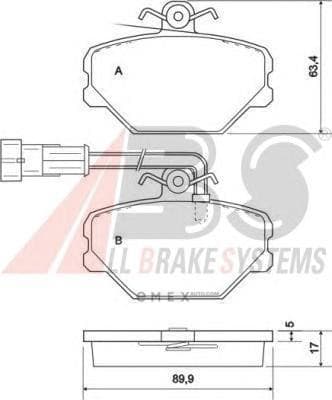 OEM Brake Pads/ABS 37001