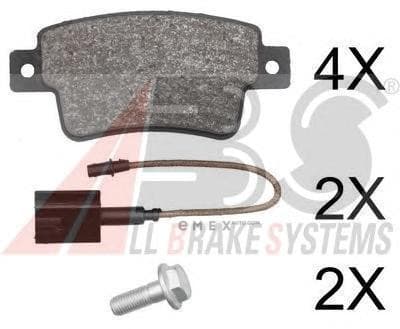 OEM Brake Pads/ABS 37796