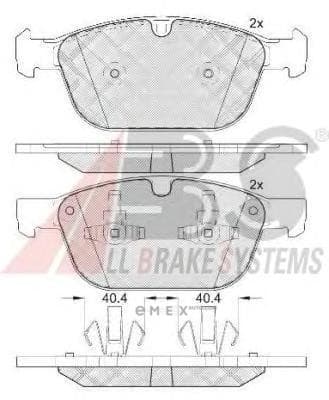 OEM Brake Pads/ABS 37750