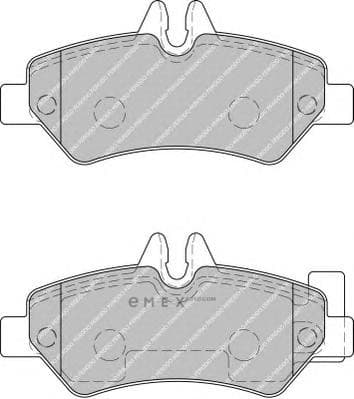 OEM PAD KIT, DISC BRAKE FVR1780