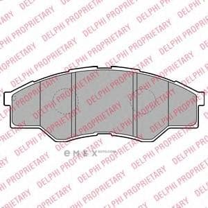 OEM BRAKE PAD AXLE SET LP2060