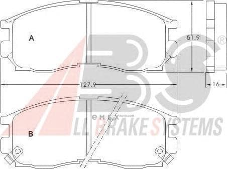 OEM PAD KIT, DISC BRAKE 36763