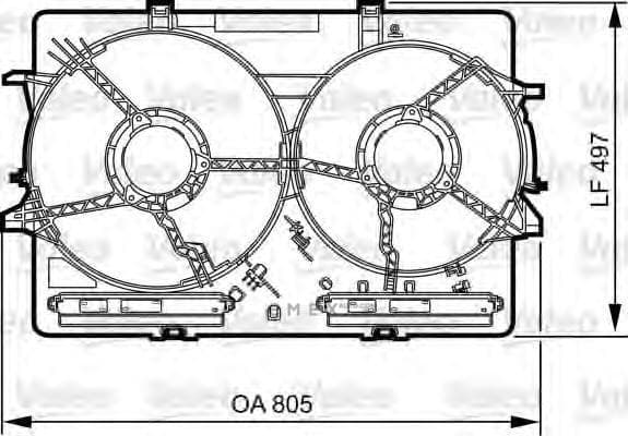 OEM SHROUD ASSY 820757